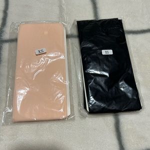 2 pair of girls panty hose size XS